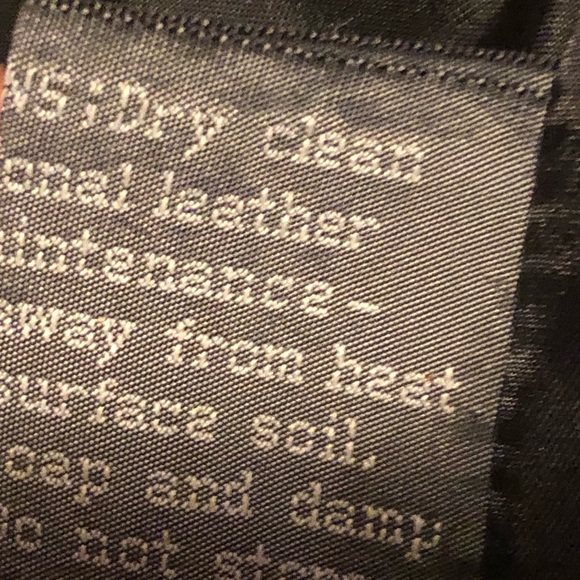 ROSENOIR - Women’s Black 100% Genuine Leather Black Short Skirt - Size 13/14 - Picture 11 of 12